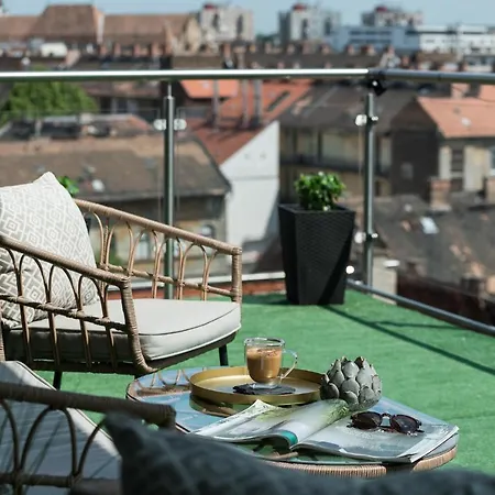 Apartamento Downtown Penthouse Budapeste